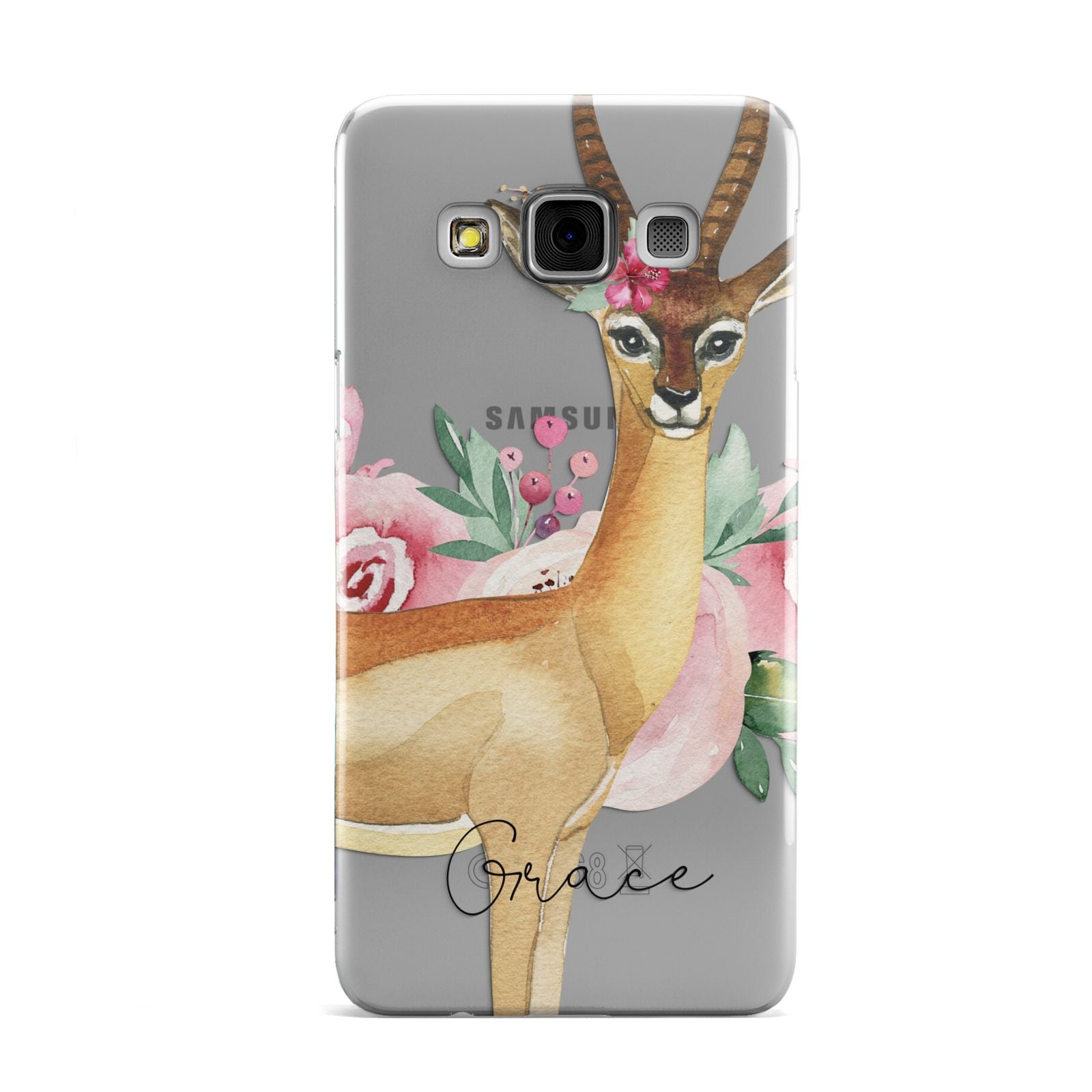 Personalised Gerenuk Samsung Galaxy A3 Case