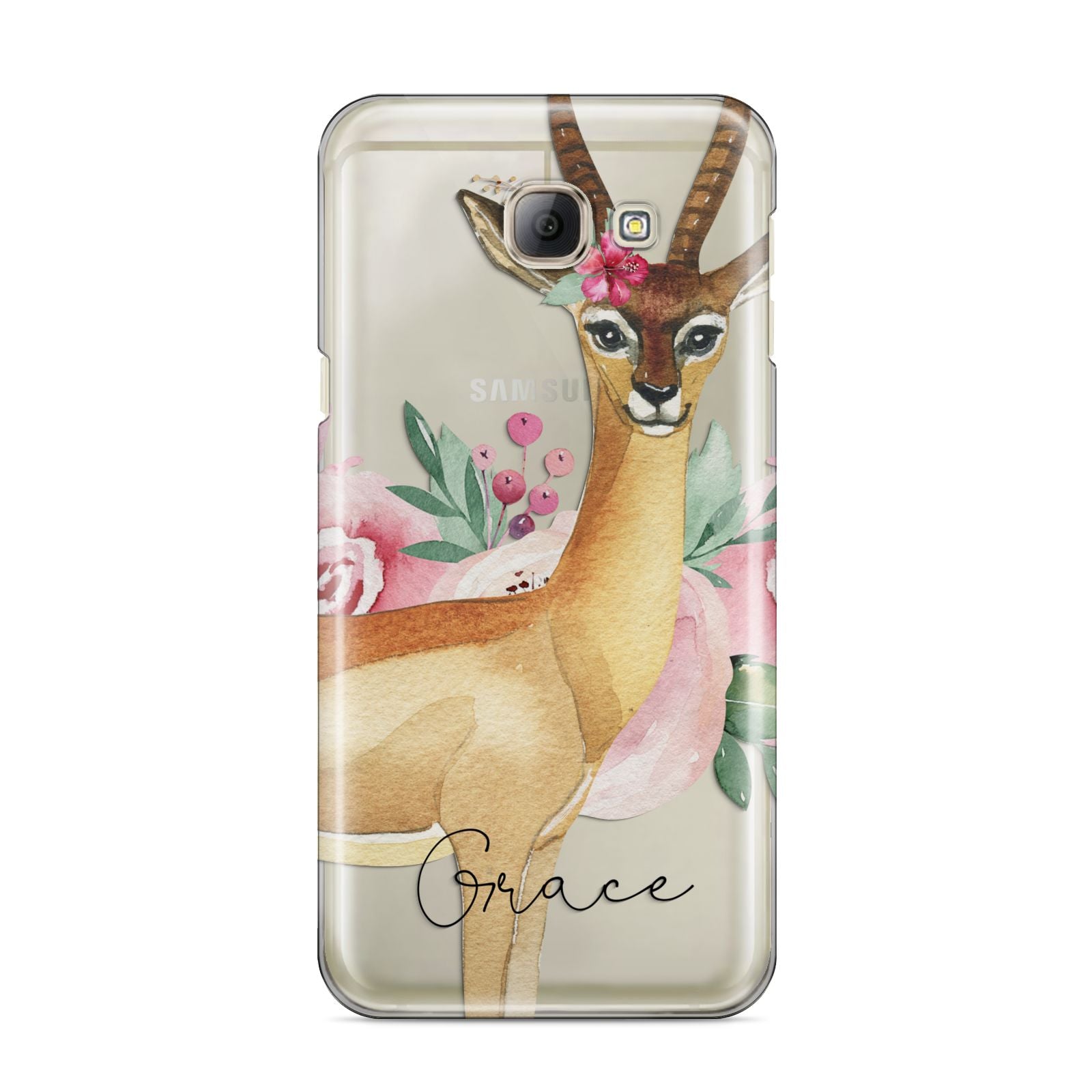Personalised Gerenuk Samsung Galaxy A8 2016 Case