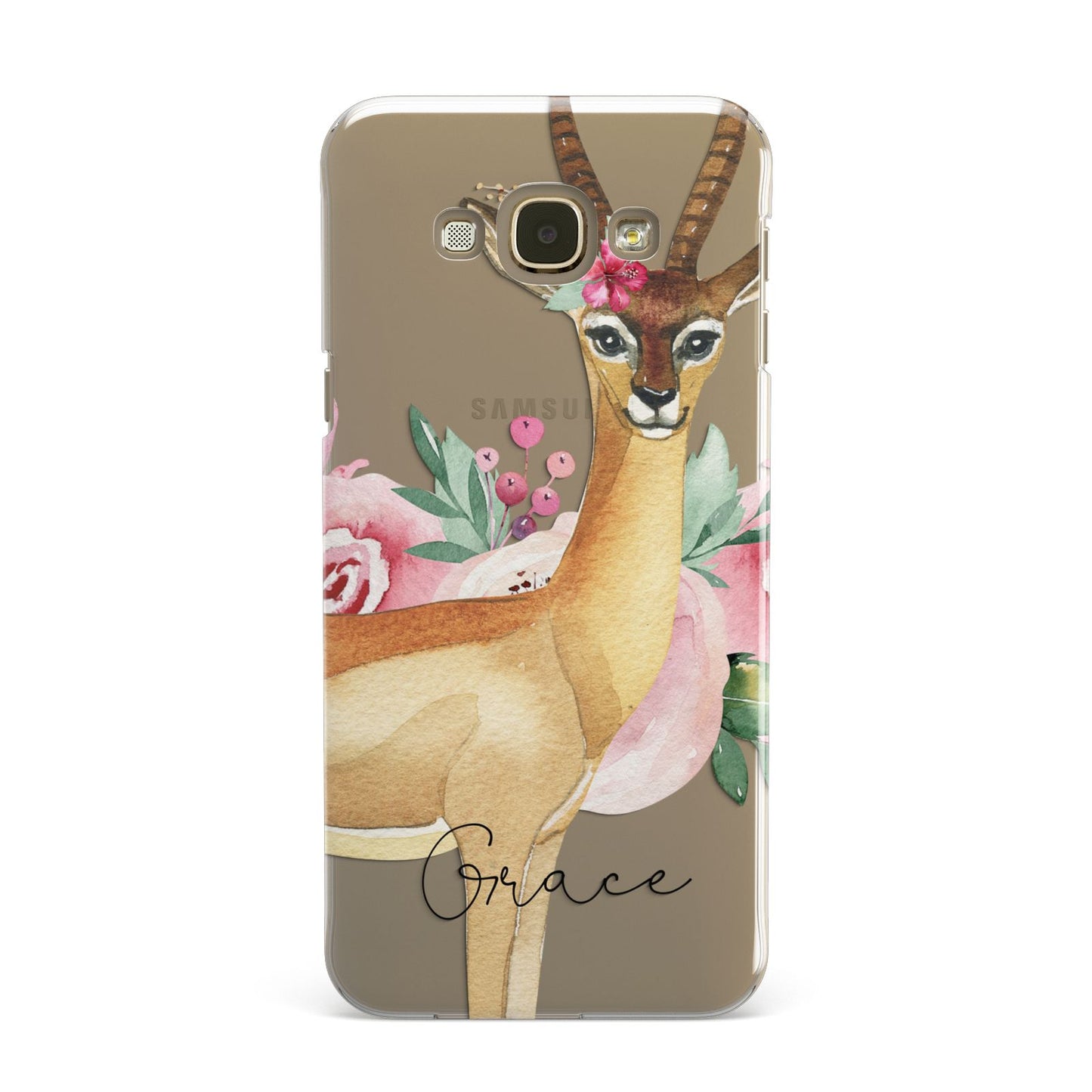 Personalised Gerenuk Samsung Galaxy A8 Case