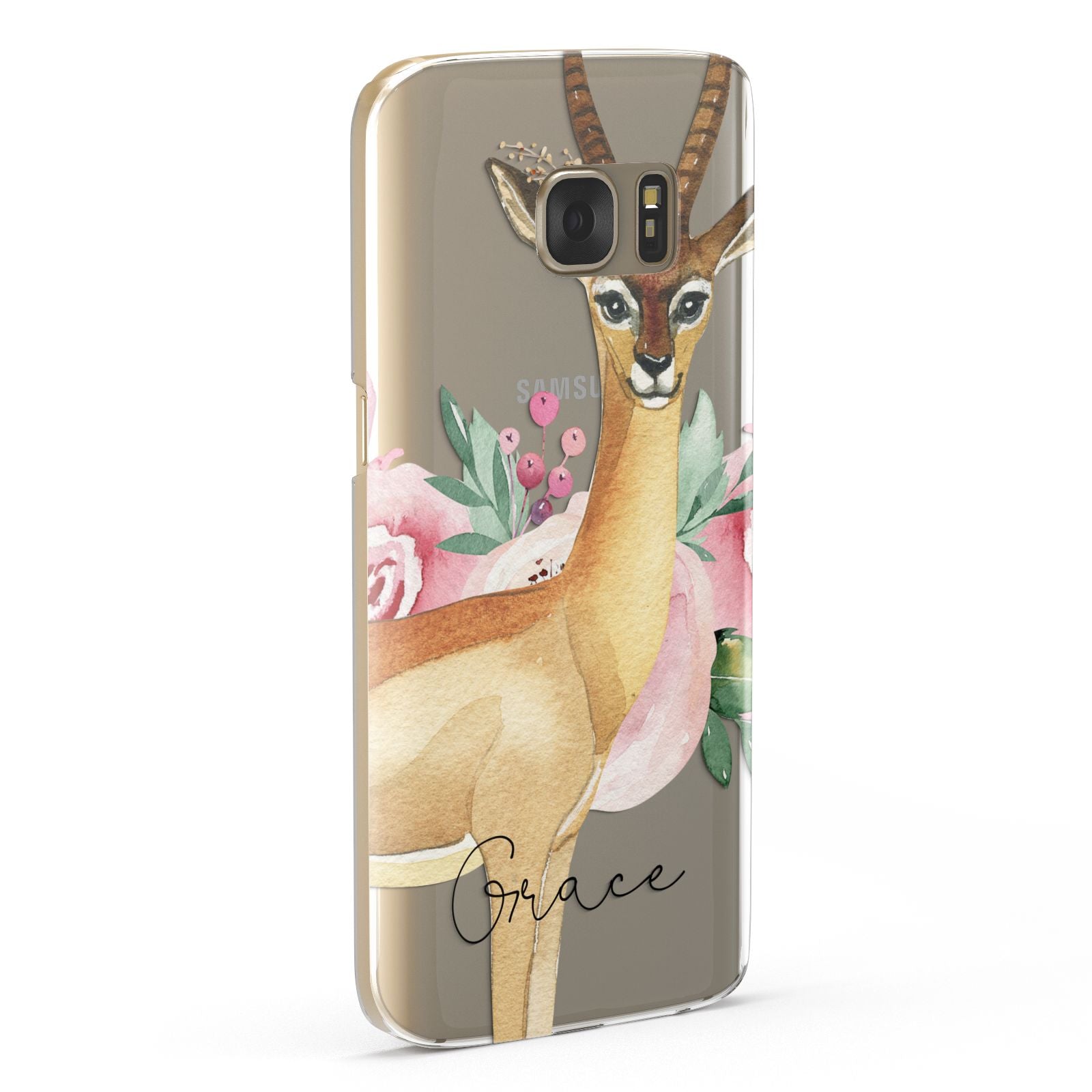 Personalised Gerenuk Samsung Galaxy Case Fourty Five Degrees