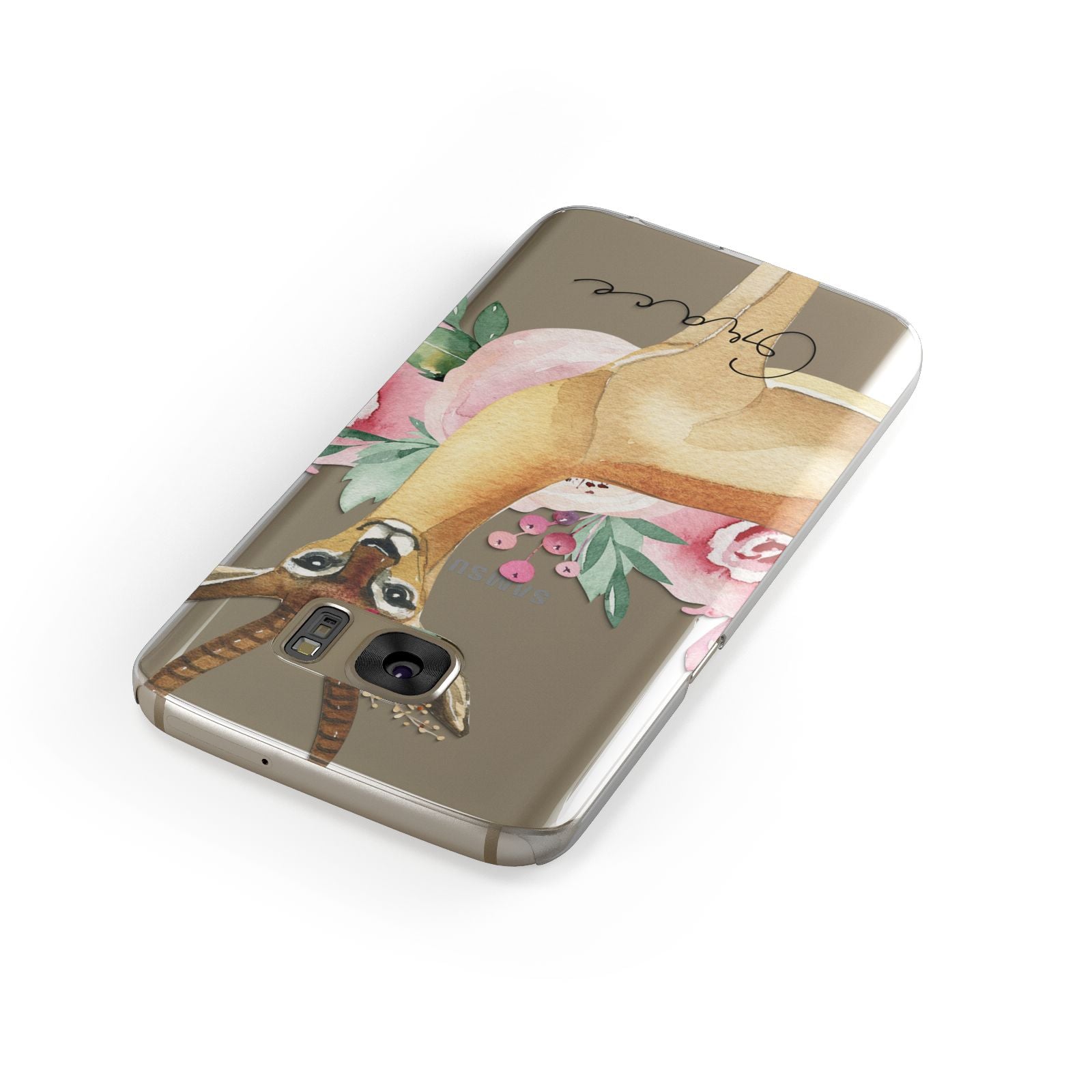 Personalised Gerenuk Samsung Galaxy Case Front Close Up