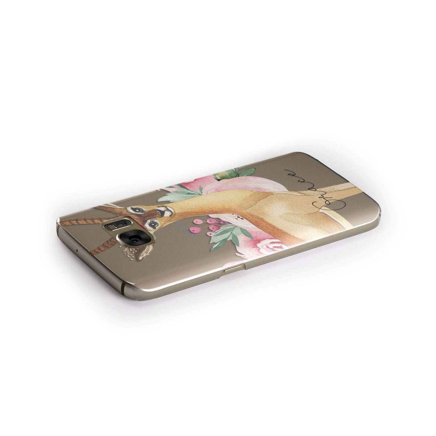 Personalised Gerenuk Samsung Galaxy Case Side Close Up