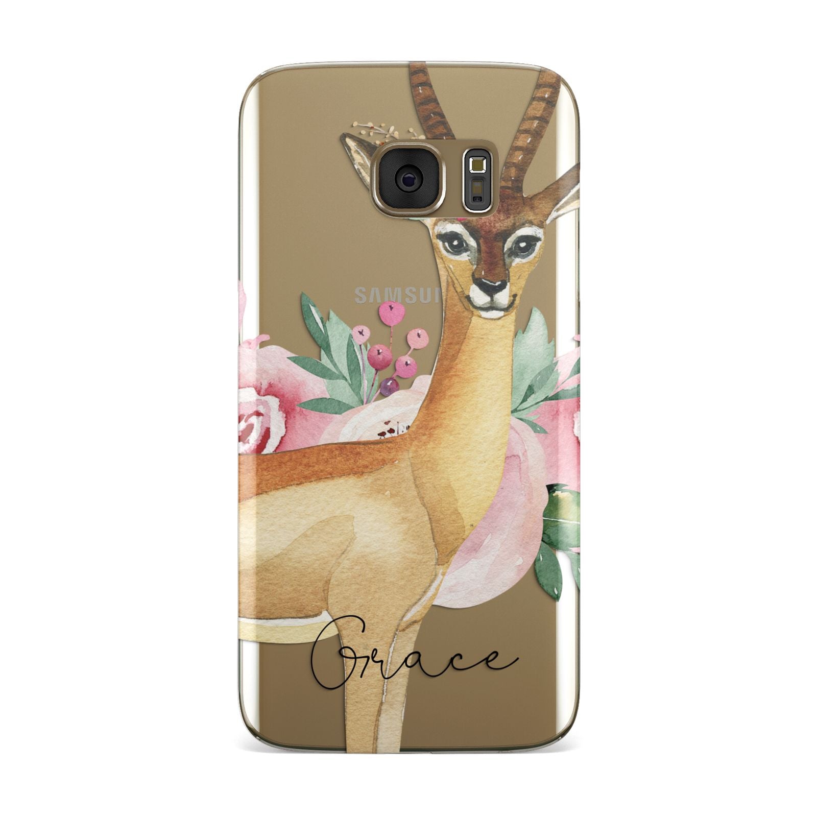 Personalised Gerenuk Samsung Galaxy Case