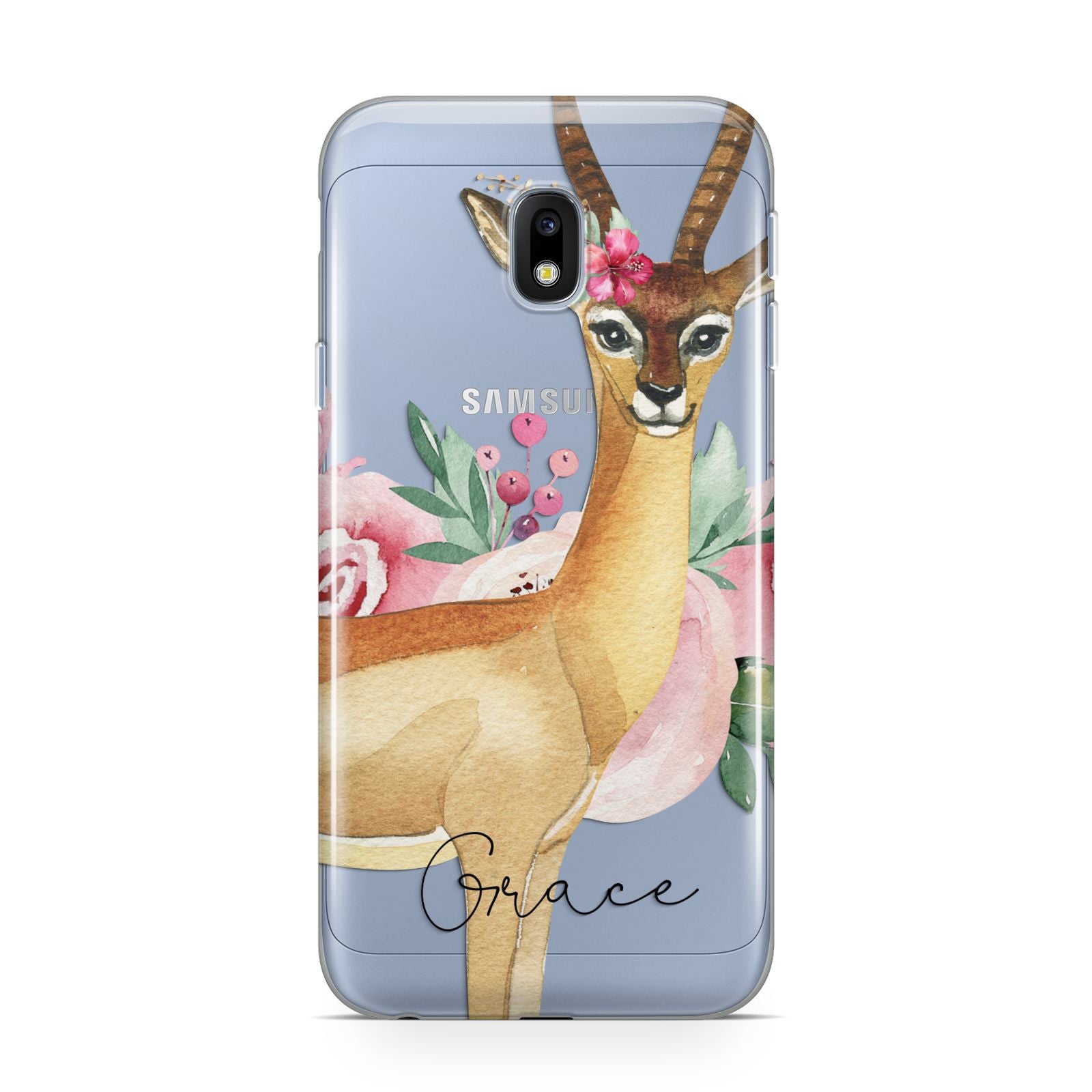 Personalised Gerenuk Samsung Galaxy J3 2017 Case