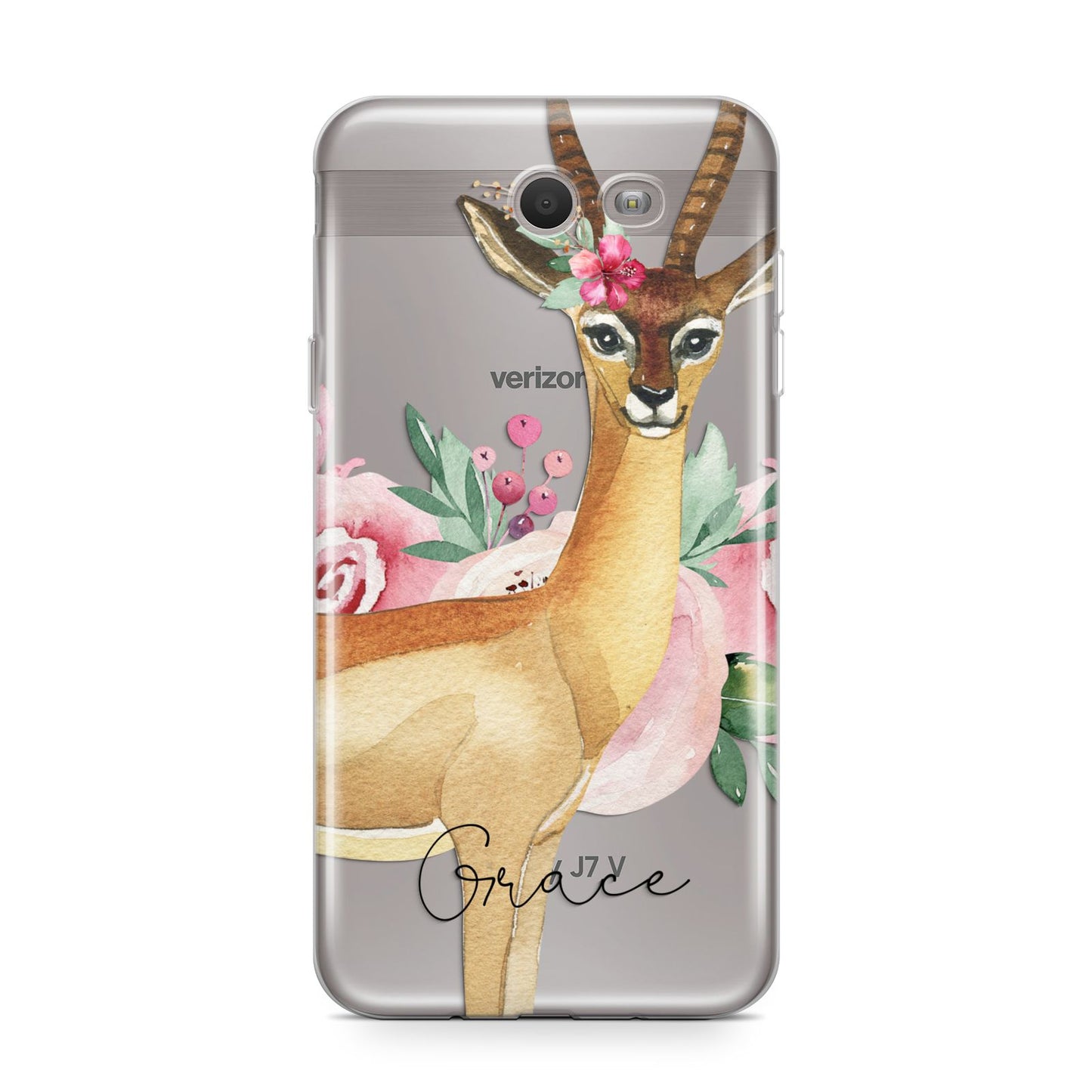Personalised Gerenuk Samsung Galaxy J7 2017 Case