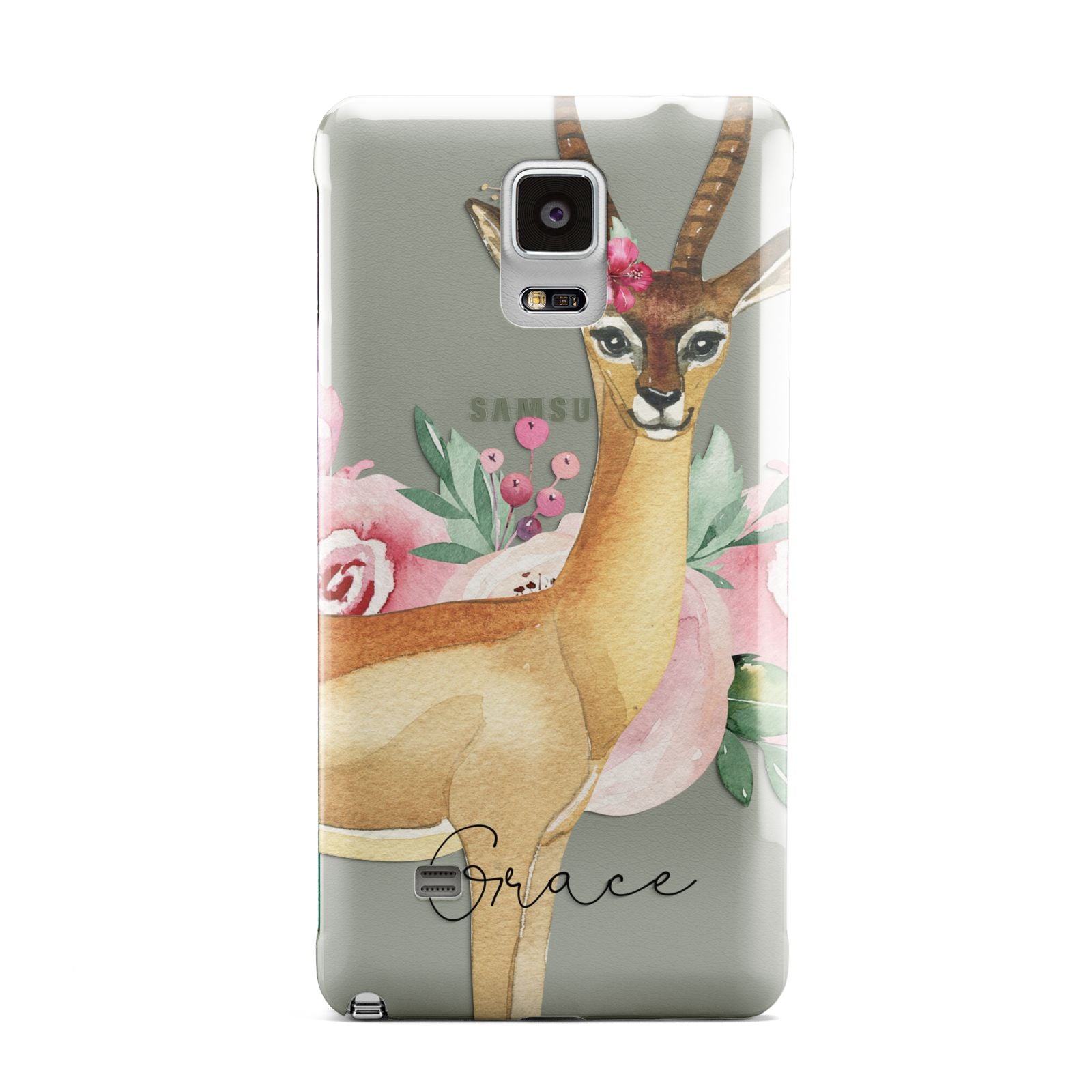 Personalised Gerenuk Samsung Galaxy Note 4 Case