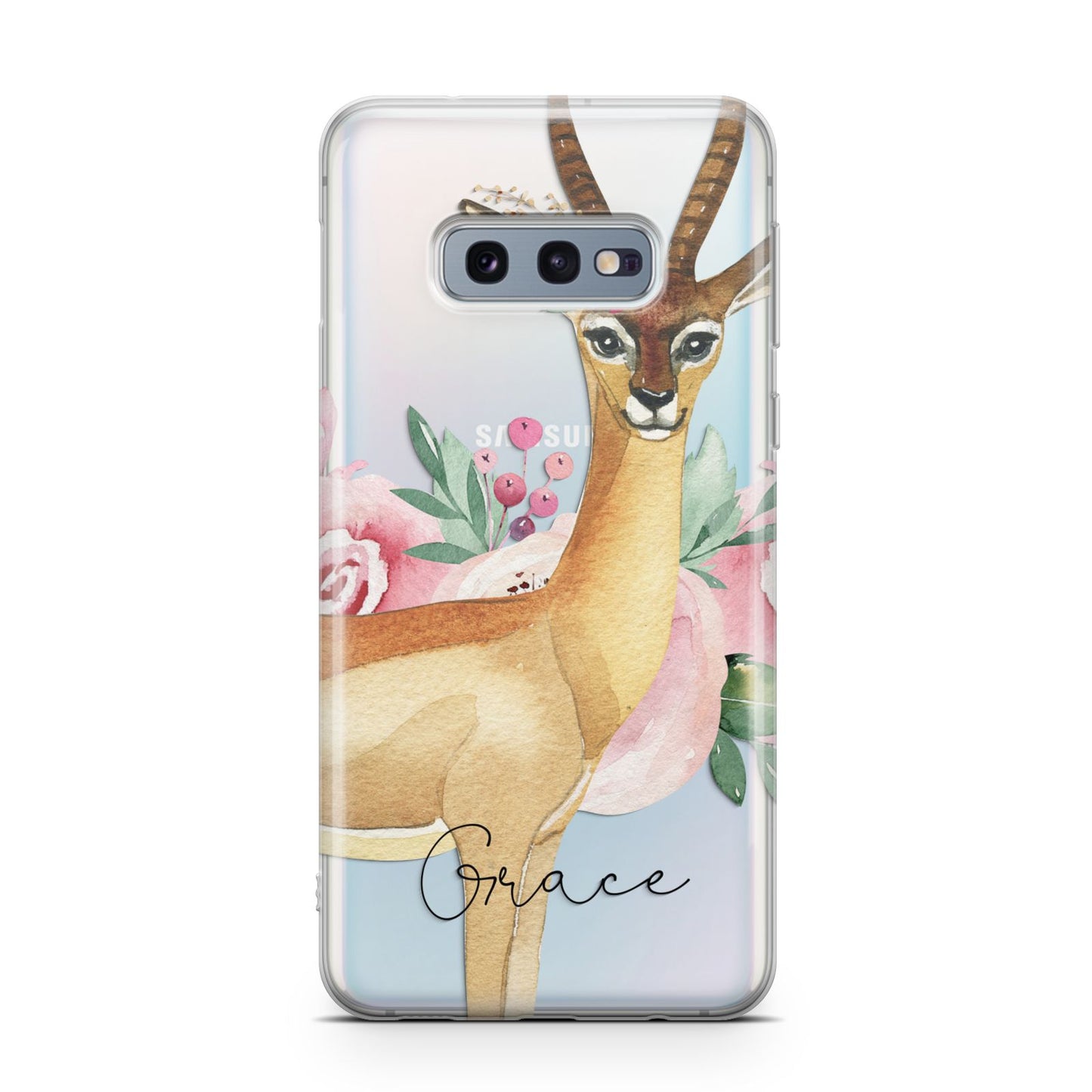 Personalised Gerenuk Samsung Galaxy S10E Case