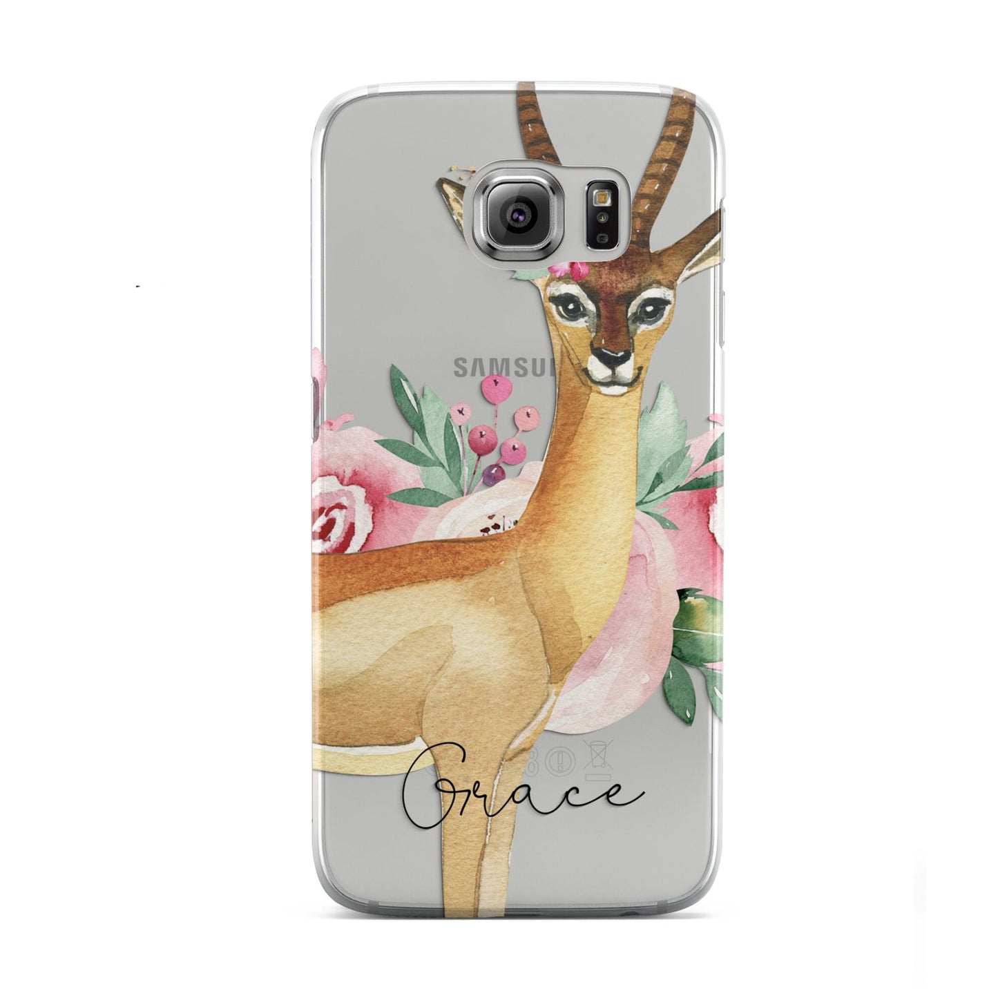 Personalised Gerenuk Samsung Galaxy S6 Case