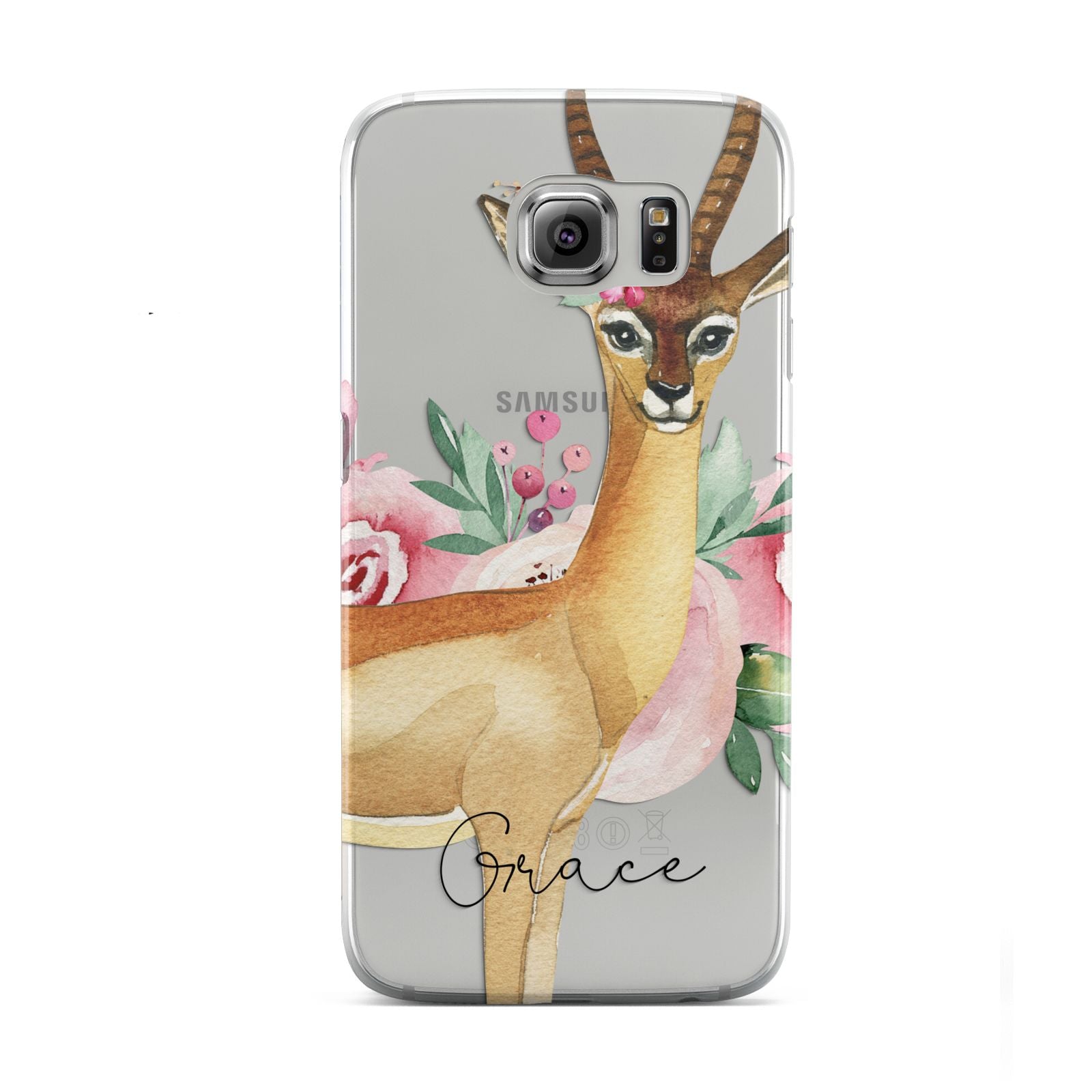 Personalised Gerenuk Samsung Galaxy S6 Case
