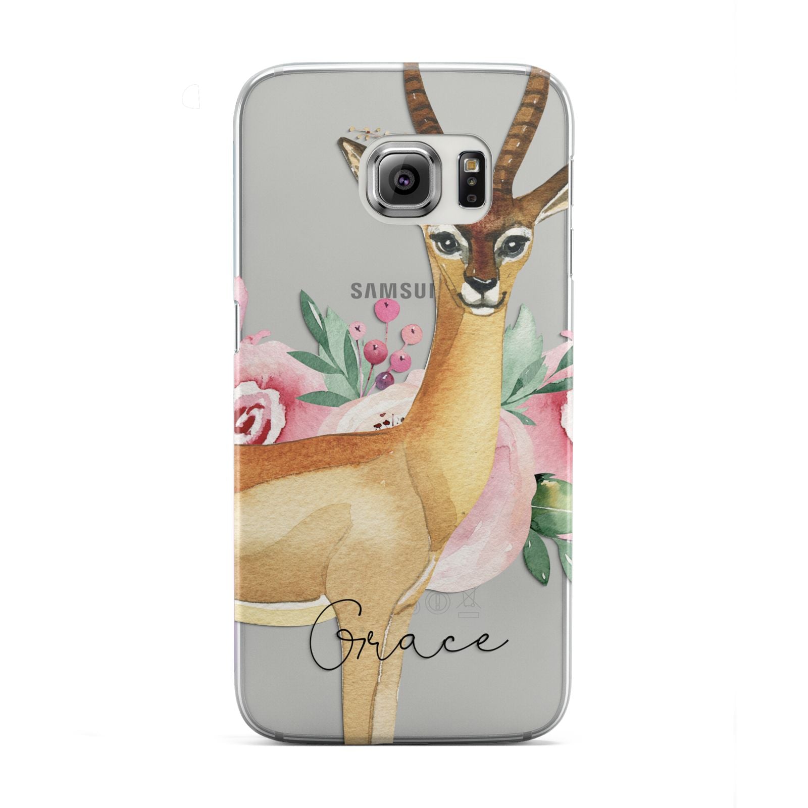 Personalised Gerenuk Samsung Galaxy S6 Edge Case