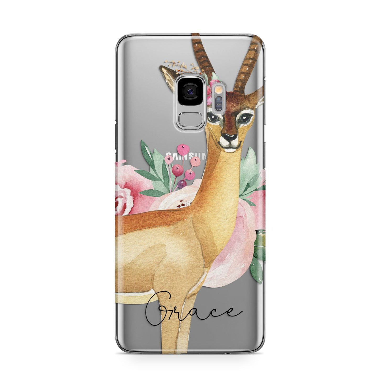 Personalised Gerenuk Samsung Galaxy S9 Case