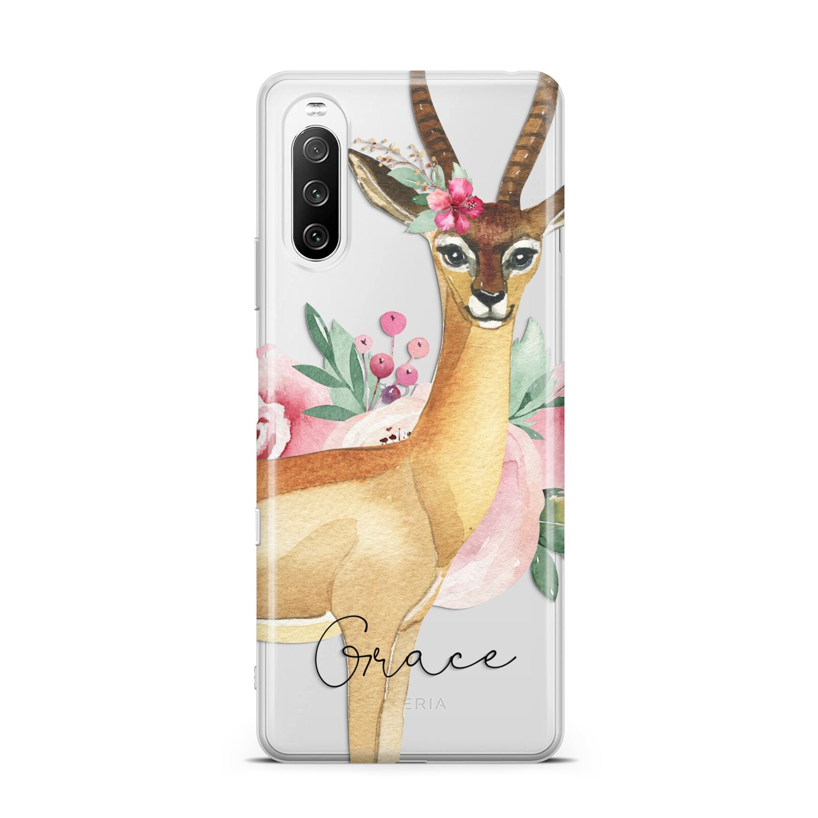 Personalised Gerenuk Sony Xperia 10 III Case