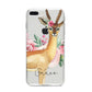 Personalised Gerenuk iPhone 8 Plus Bumper Case on Silver iPhone