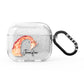 Personalised Giraffe AirPods Glitter Case 3rd Gen
