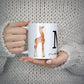 Personalised Giraffe Initial 10oz Mug Alternative Image 5