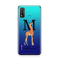 Personalised Giraffe Initial Huawei P Smart 2020