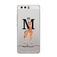 Personalised Giraffe Initial Huawei P10 Phone Case