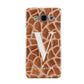 Personalised Giraffe Print Samsung Galaxy A3 Case