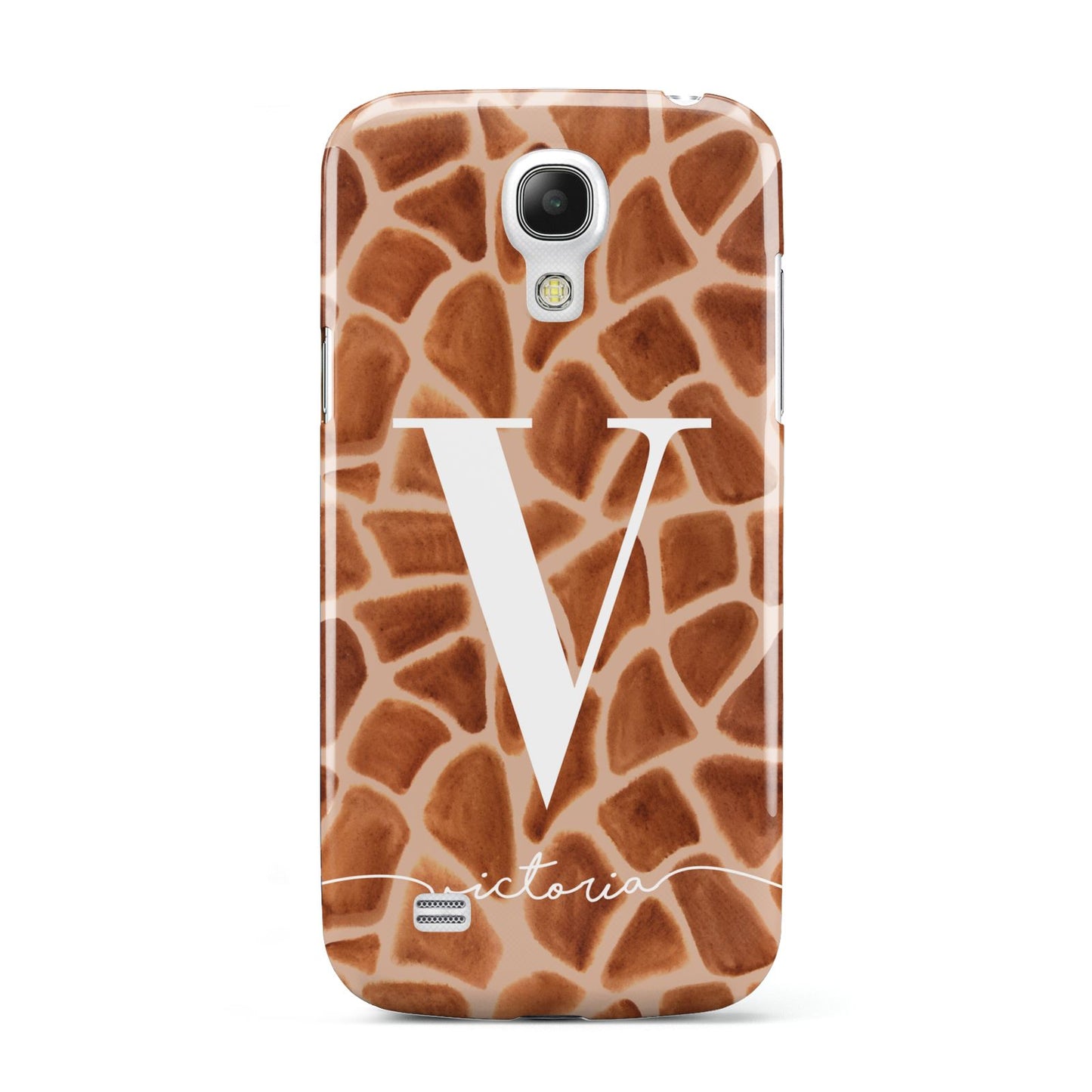 Personalised Giraffe Print Samsung Galaxy S4 Mini Case