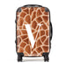 Personalised Giraffe Print Suitcase