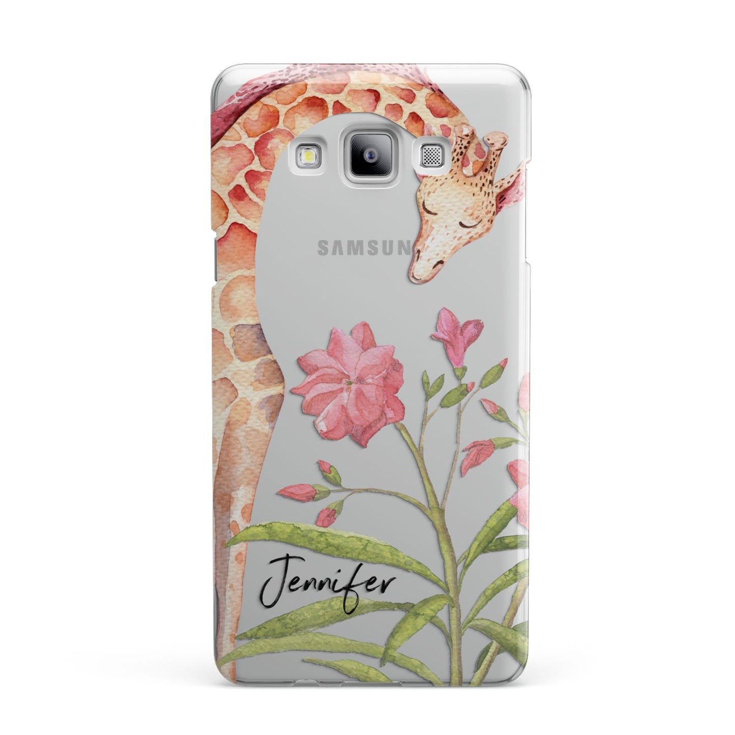 Personalised Giraffe Samsung Galaxy A7 2015 Case