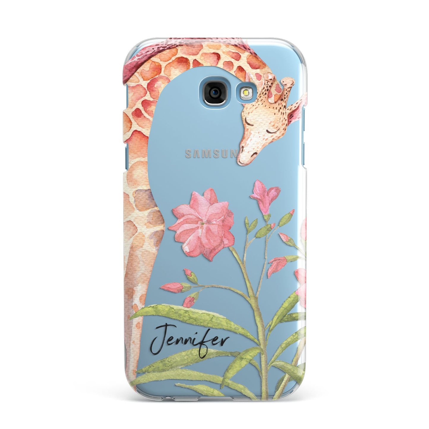 Personalised Giraffe Samsung Galaxy A7 2017 Case
