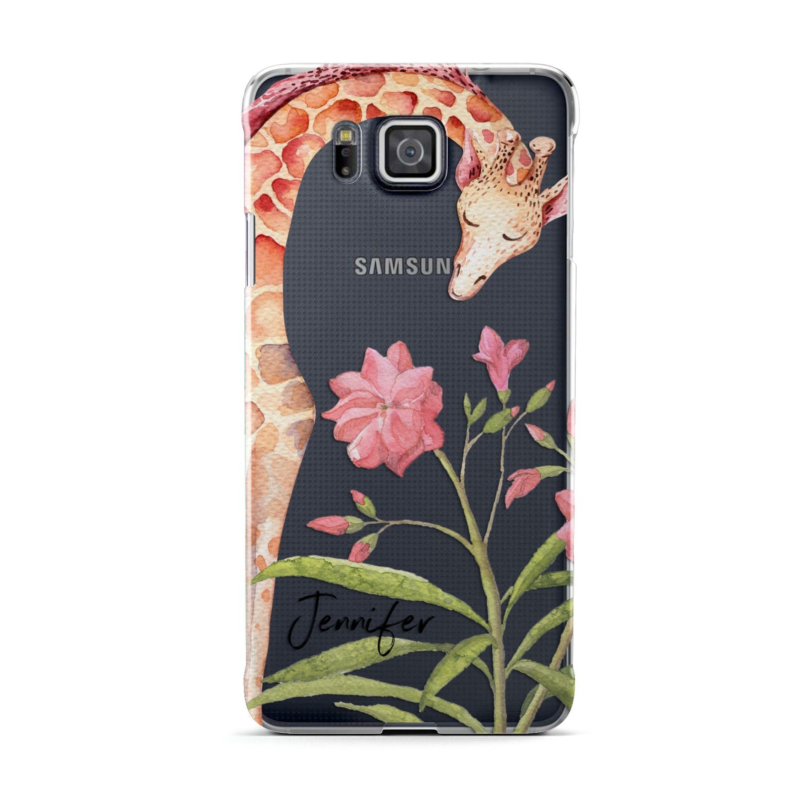 Personalised Giraffe Samsung Galaxy Alpha Case