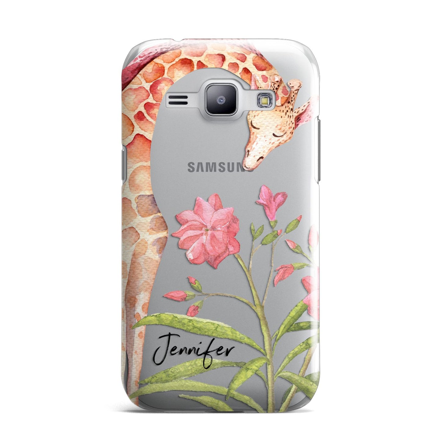 Personalised Giraffe Samsung Galaxy J1 2015 Case