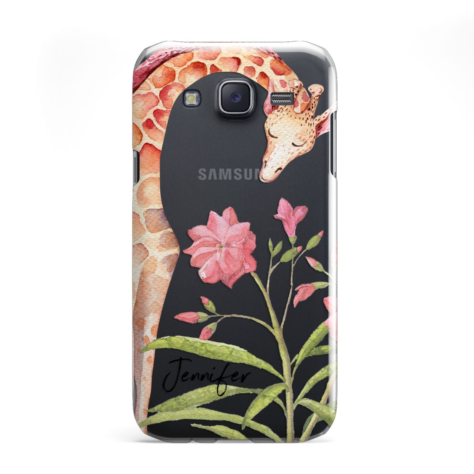 Personalised Giraffe Samsung Galaxy J5 Case