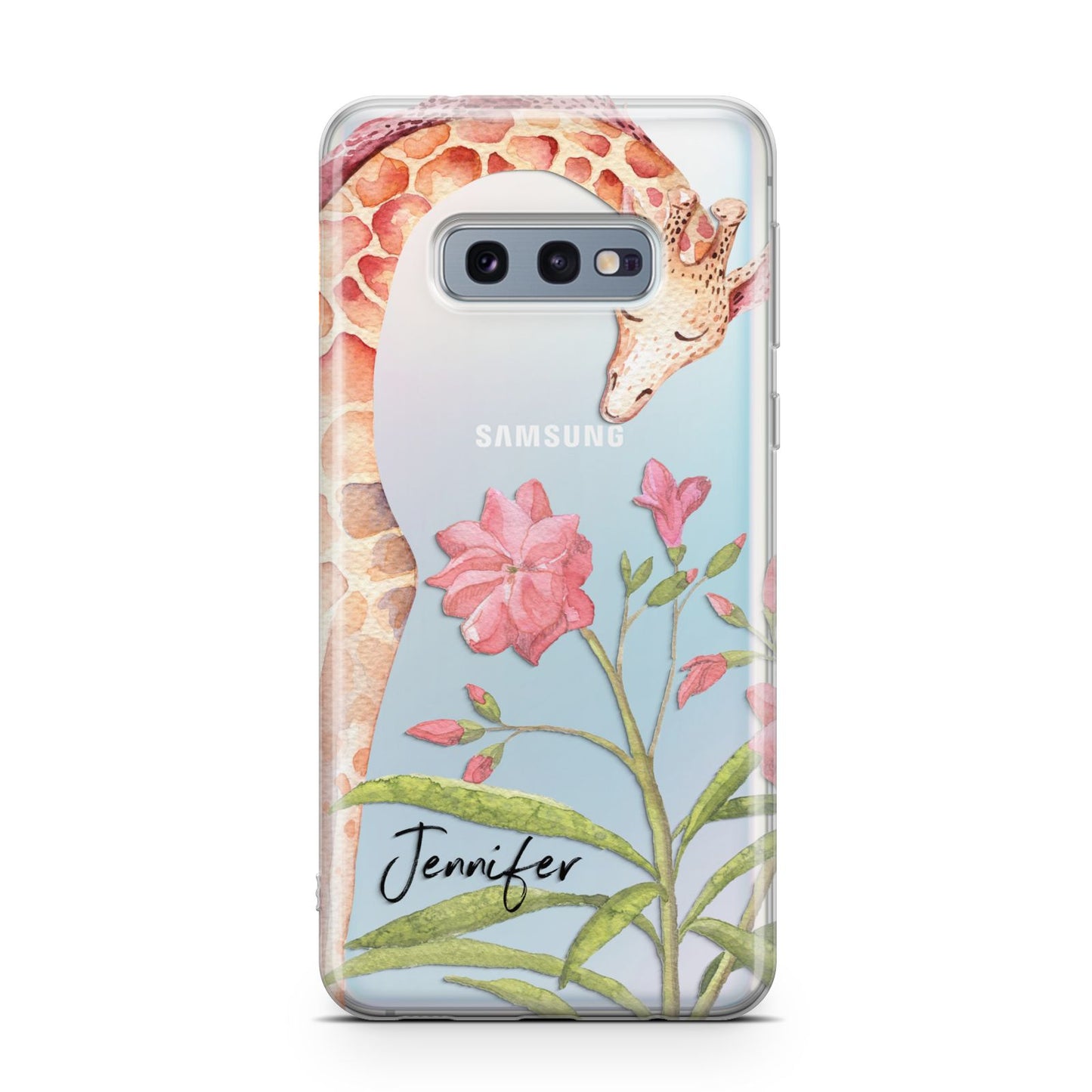 Personalised Giraffe Samsung Galaxy S10E Case