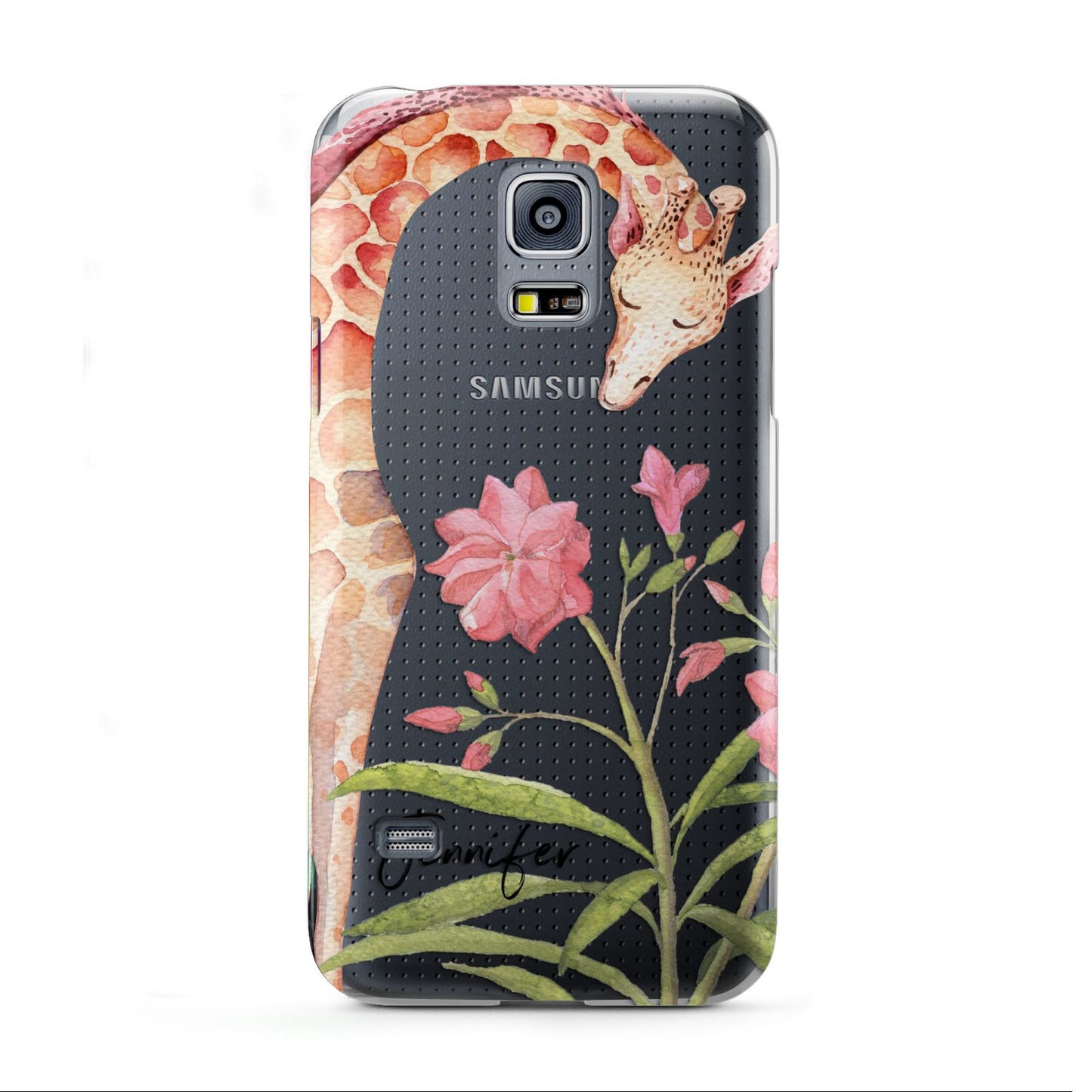 Personalised Giraffe Samsung Galaxy S5 Mini Case