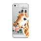 Personalised Giraffe Watercolour Apple iPhone 5 Case