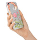 Personalised Giraffe iPhone 7 Bumper Case on Silver iPhone Alternative Image