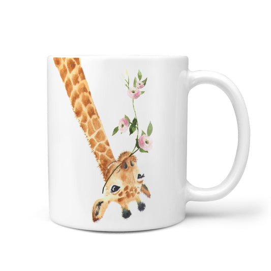 Personalised Giraffe with Name 10oz Mug