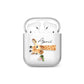 Personalised Giraffe with Name AirPods Case