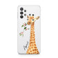 Personalised Giraffe with Name Samsung A32 5G Case