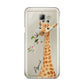 Personalised Giraffe with Name Samsung Galaxy A8 2016 Case
