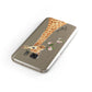 Personalised Giraffe with Name Samsung Galaxy Case Front Close Up