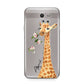 Personalised Giraffe with Name Samsung Galaxy J7 2017 Case
