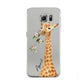 Personalised Giraffe with Name Samsung Galaxy S6 Case