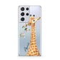 Personalised Giraffe with Name Samsung S21 Ultra Case