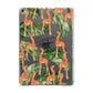 Personalised Giraffes Apple iPad Grey Case