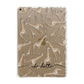 Personalised Giraffes with Name Apple iPad Gold Case