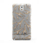 Personalised Giraffes with Name Samsung Galaxy Note 3 Case