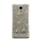 Personalised Giraffes with Name Samsung Galaxy Note 4 Case