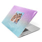 Personalised Glitter Photo Apple MacBook Case Side View