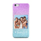 Personalised Glitter Photo Apple iPhone 5c Case