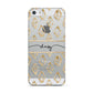 Personalised Gold Aztec Apple iPhone 5 Case