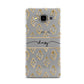 Personalised Gold Aztec Samsung Galaxy A5 Case