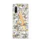 Personalised Gold Black Cheetah Sony Xperia 10 III Case